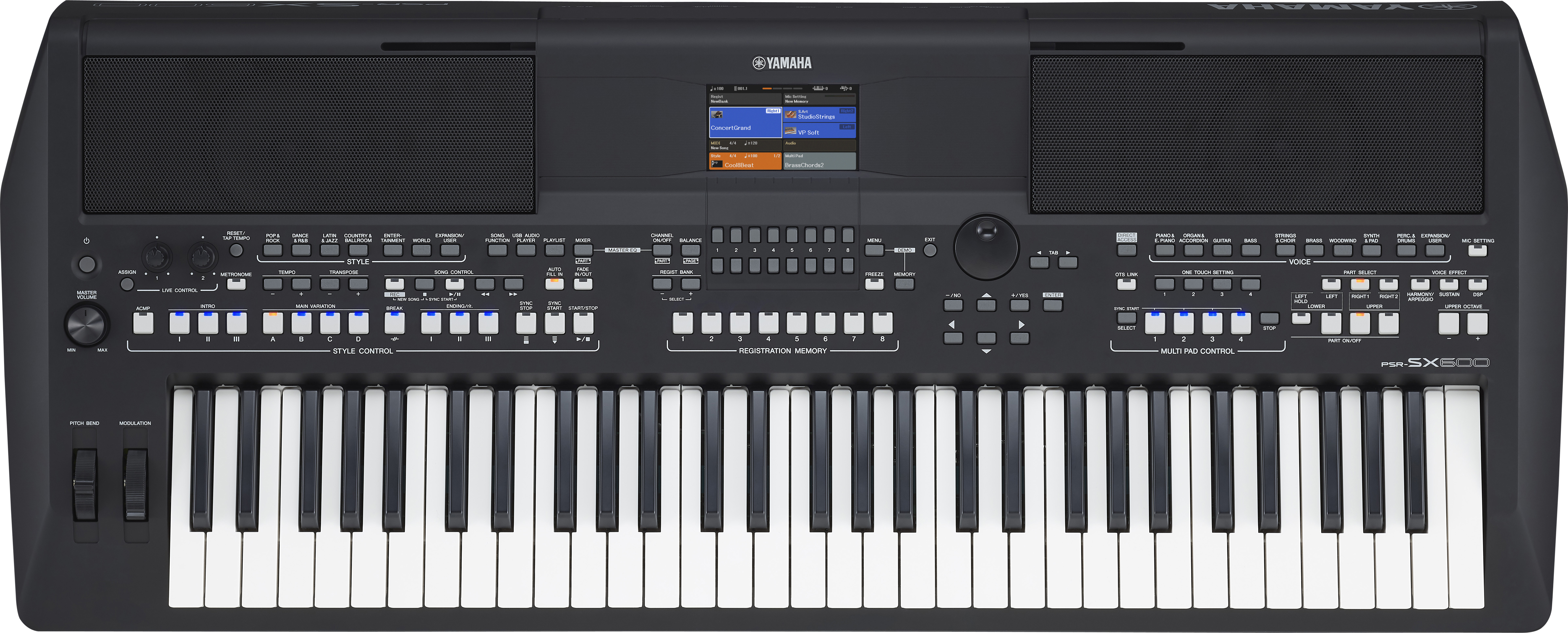 Yamaha psr sx600 styles top