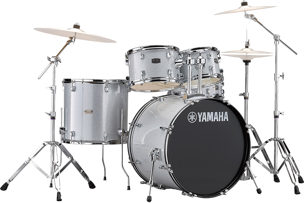 Yamaha Rydeen Stage 22 - 4 FÛts - Silver Glitter - Strage drum-kit - Main picture