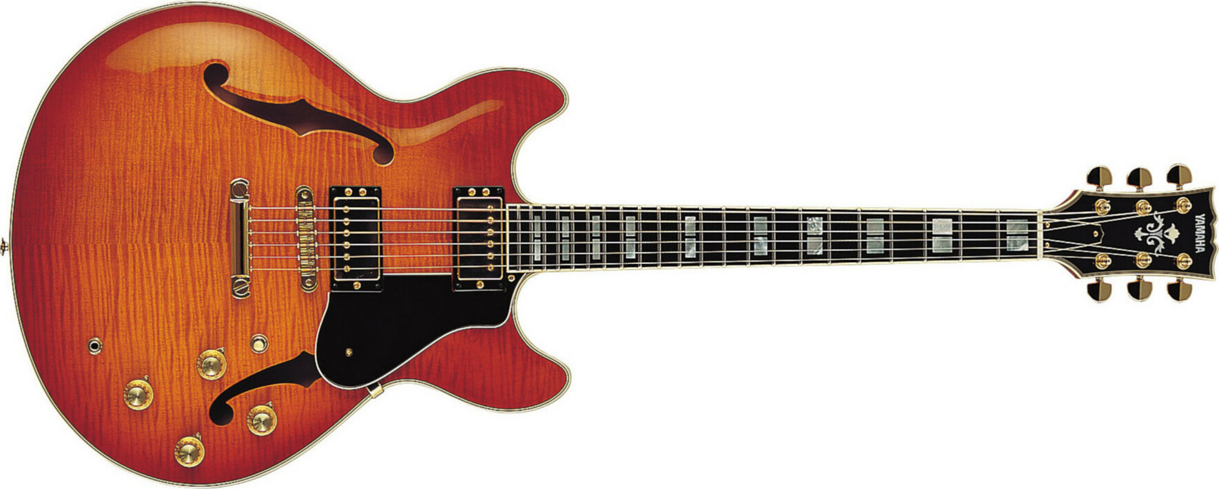 Yamaha Sa2200 Vs - Violin Sunburst - Semi-hollow electric guitar - Main picture