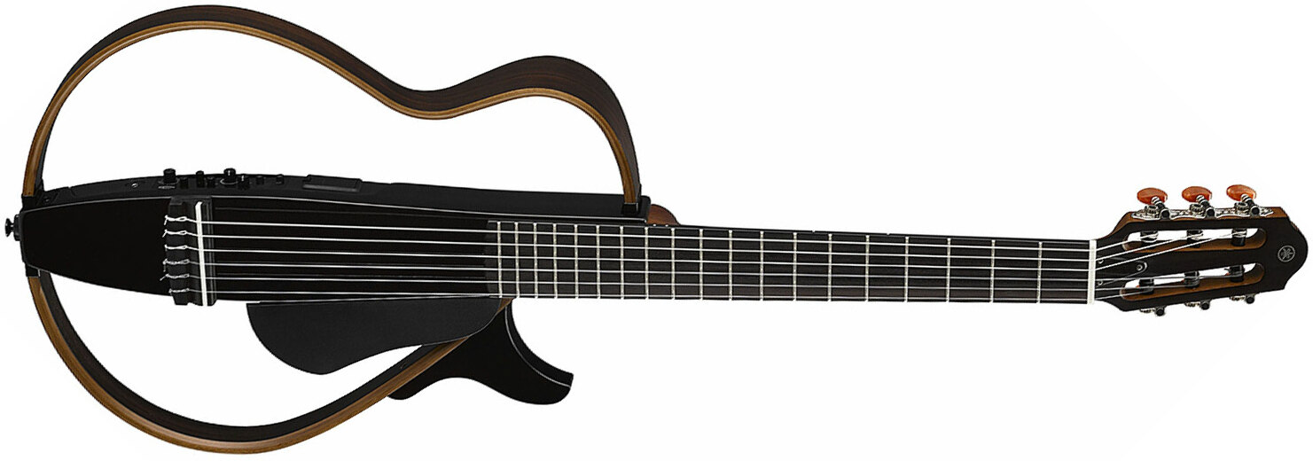 Yamaha Silent Guitar Slg200n - Translucent Black Gloss - Classical guitar 4/4 size - Main picture