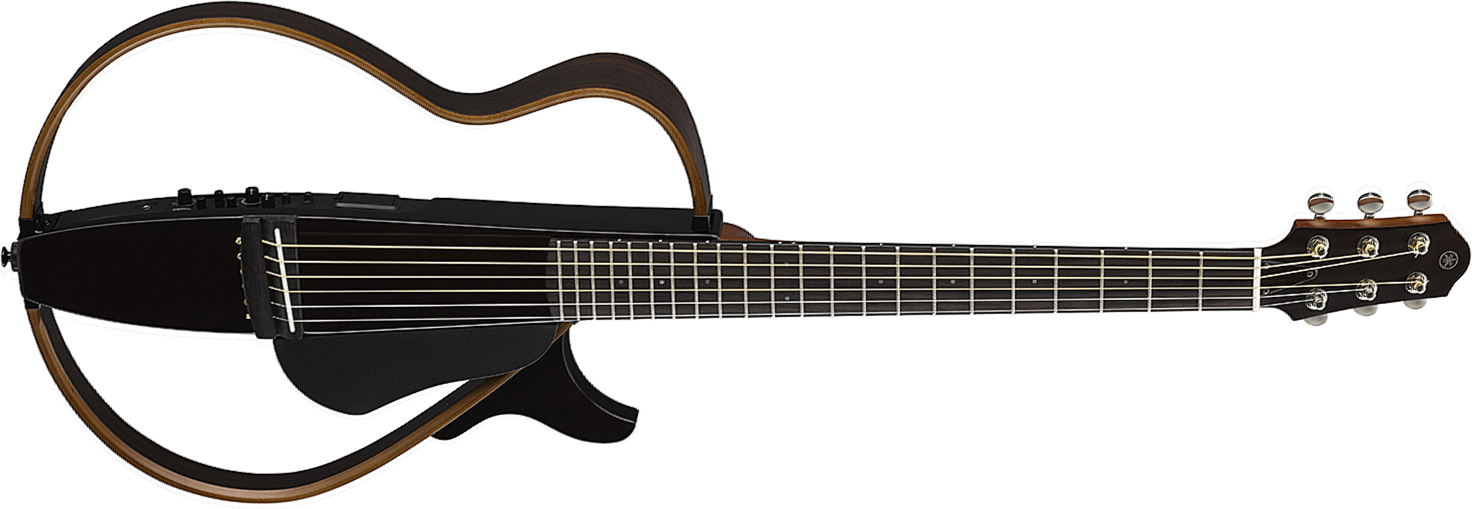 Yamaha Silent Guitar Slg200s - Translucent Black - Electro acoustic guitar - Main picture