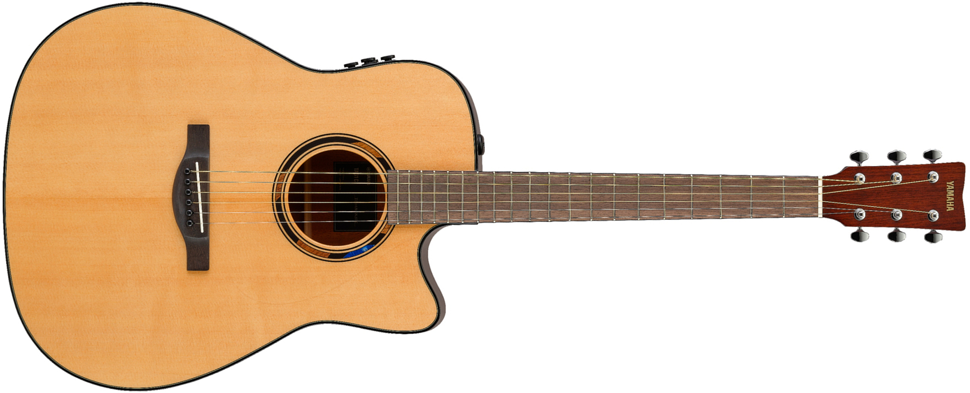 Yamaha Tag1c Dreadnought Epicea Acajou Noy - Natural - Folk guitar - Main picture