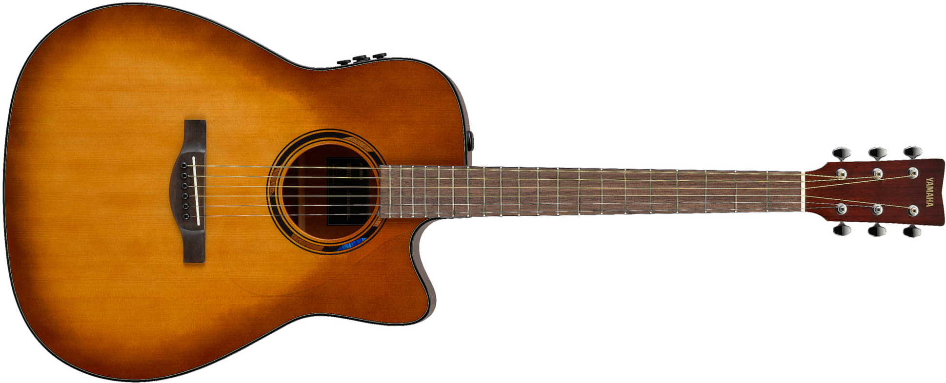 Yamaha Tag1c Dreadnought Epicea Acajou Noy - Sand Burst - Folk guitar - Main picture