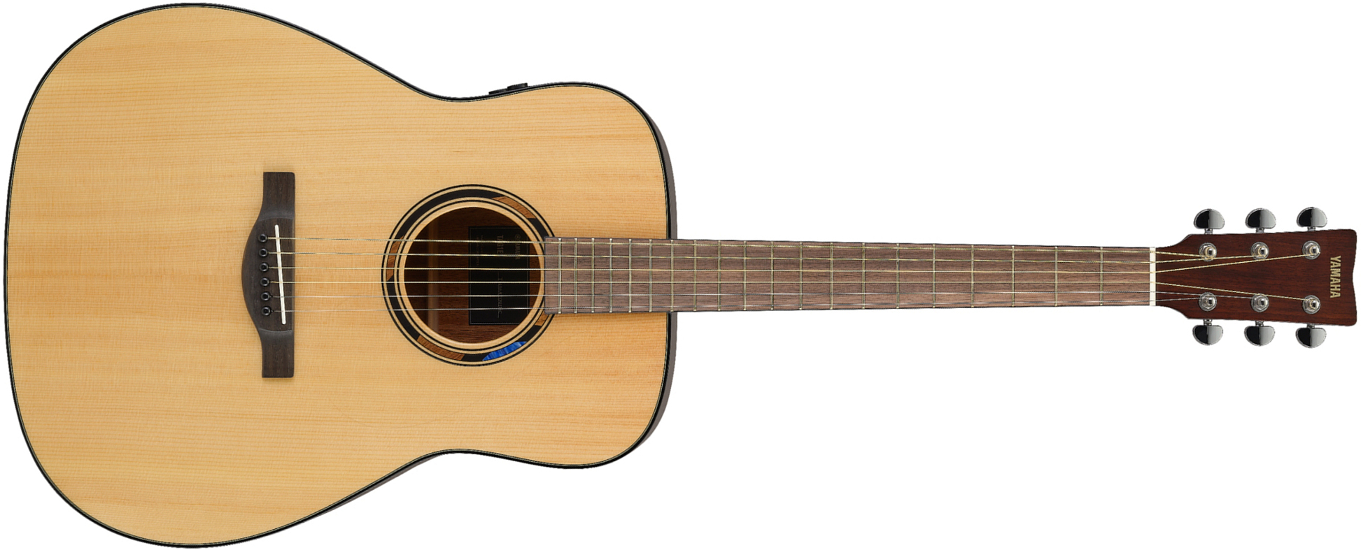 Yamaha Tag1e Transacoustic Dreadnought Epicea Acajou Noy - Natural - Folk guitar - Main picture