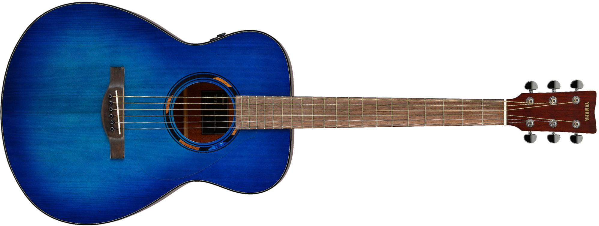 Yamaha Tas1e Transacoustic Concert Epicea Acajou Noy - Ultra Marine - Folk guitar - Main picture