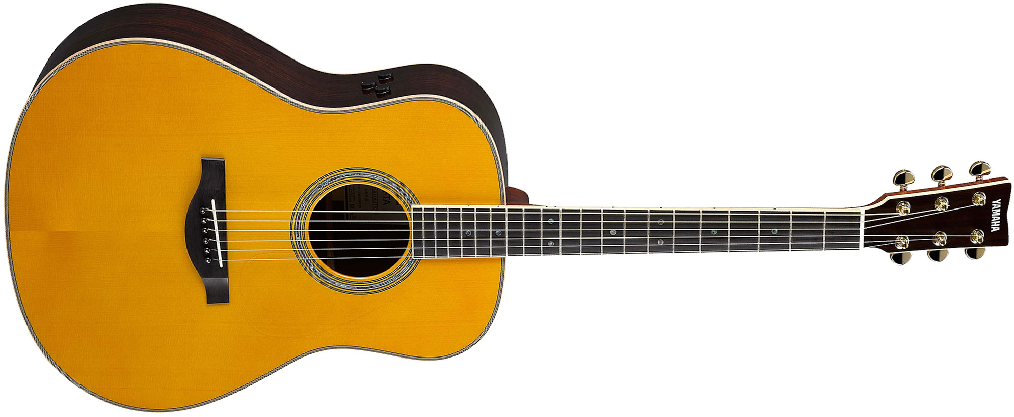 Yamaha Transacoustic Ll-ta Vt Dreadnought Epicea Palissandre 2016 - Vintage Tint - Electro acoustic guitar - Main picture