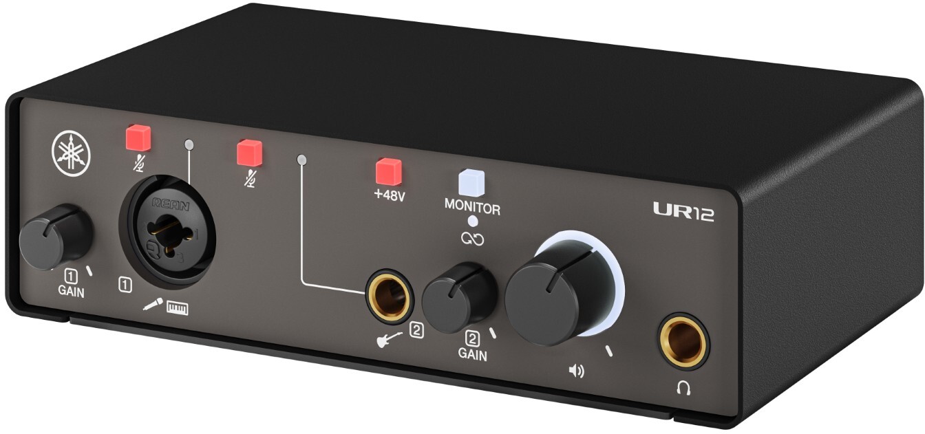Yamaha Ur12 Mk3 Noir - USB audio interface - Main picture