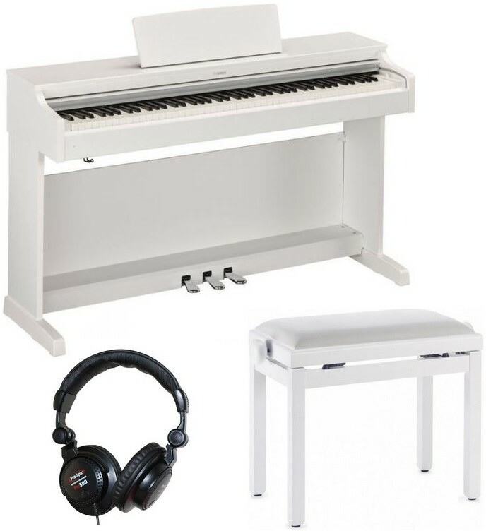 Yamaha Ydp-163wh + Banquette + Casque - Keyboard set - Main picture