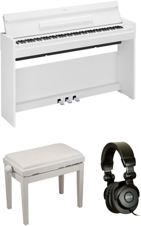 Yamaha Ydp-s36 Blanc  + Banquette + Casque - Blanc - Keyboard set - Main picture