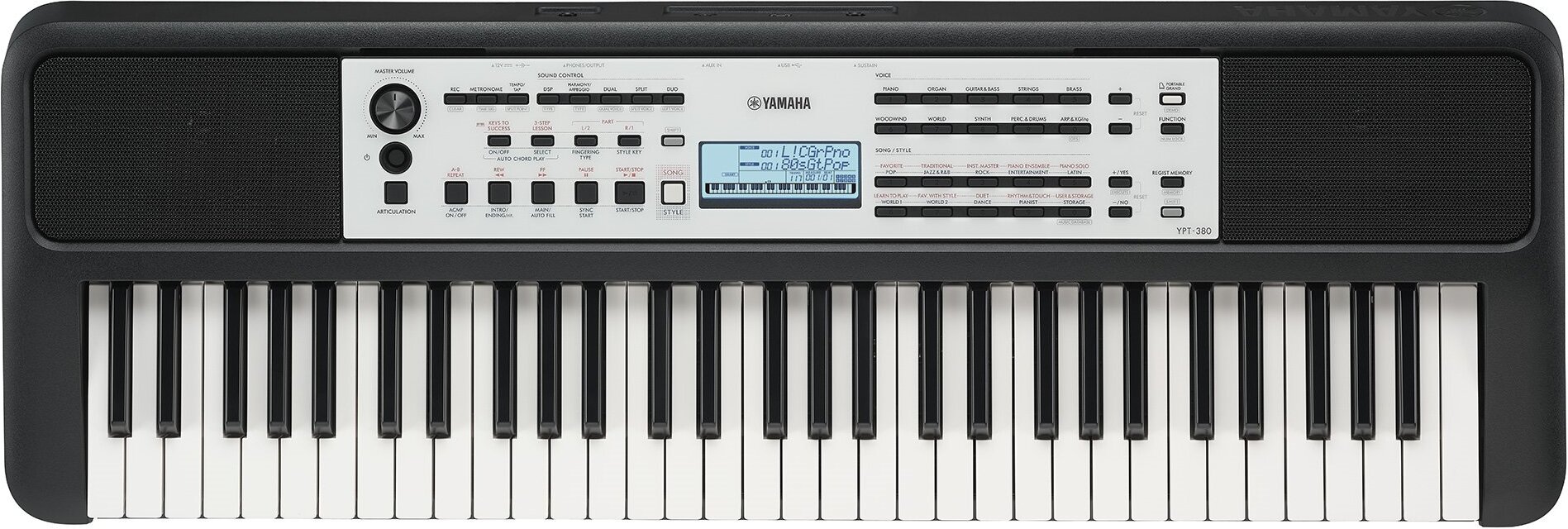 Yamaha Ypt-380 - Digital piano 61 keys - Main picture