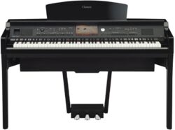 Digital piano with stand Yamaha CVP-709PE - Laqué noir