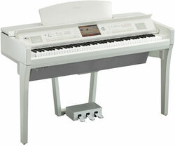 Digital piano with stand Yamaha CVP-709PWH - Blanc laqué