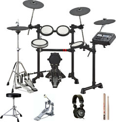 Electronic drum kit & set Yamaha DTX6K3-X Bundle Complet - X-HP1 + DS550U + FP2710A + VIC5A