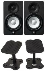 Home studio set Yamaha HS5 Black (la paire) + Stands