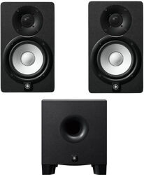 Home studio set Yamaha HS5 x 2  + HS8S