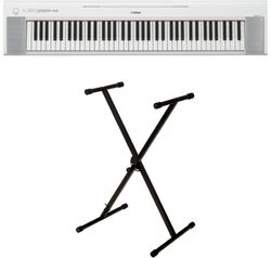 Keyboard set Yamaha NP-35 WH + Stand + Pedale