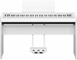 Portable digital piano Yamaha P-225 White  + L-200 W + LP-1WH Pedalier Blanc Pour P225