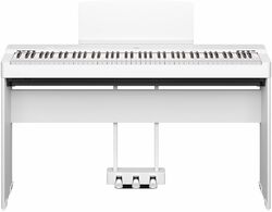 Portable digital piano Yamaha P-225 White  + L-200 W + LP-1WH Pedalier Blanc Pour P225