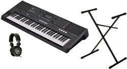 Entertainer keyboard Yamaha PSR-E583  + Stand (Xh6101) + Casque X-hp1