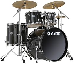 Strage drum-kit Yamaha Stage Custom BIrch Stage 22 - 5 shells - Raven black