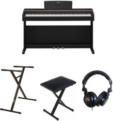 Digital piano with stand Yamaha YDP-145 B  + Casque (PRO580) + Stand (XH 6102) + Banquette (XB 6160)