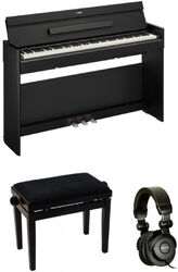Keyboard set Yamaha YDP-S56 Noir  + X-HP1 + Banquette noir Laqué - Noir
