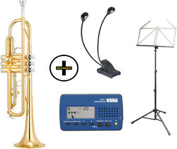Trumpet of study Yamaha YTR-2330 + métronome + pupitre + lampe