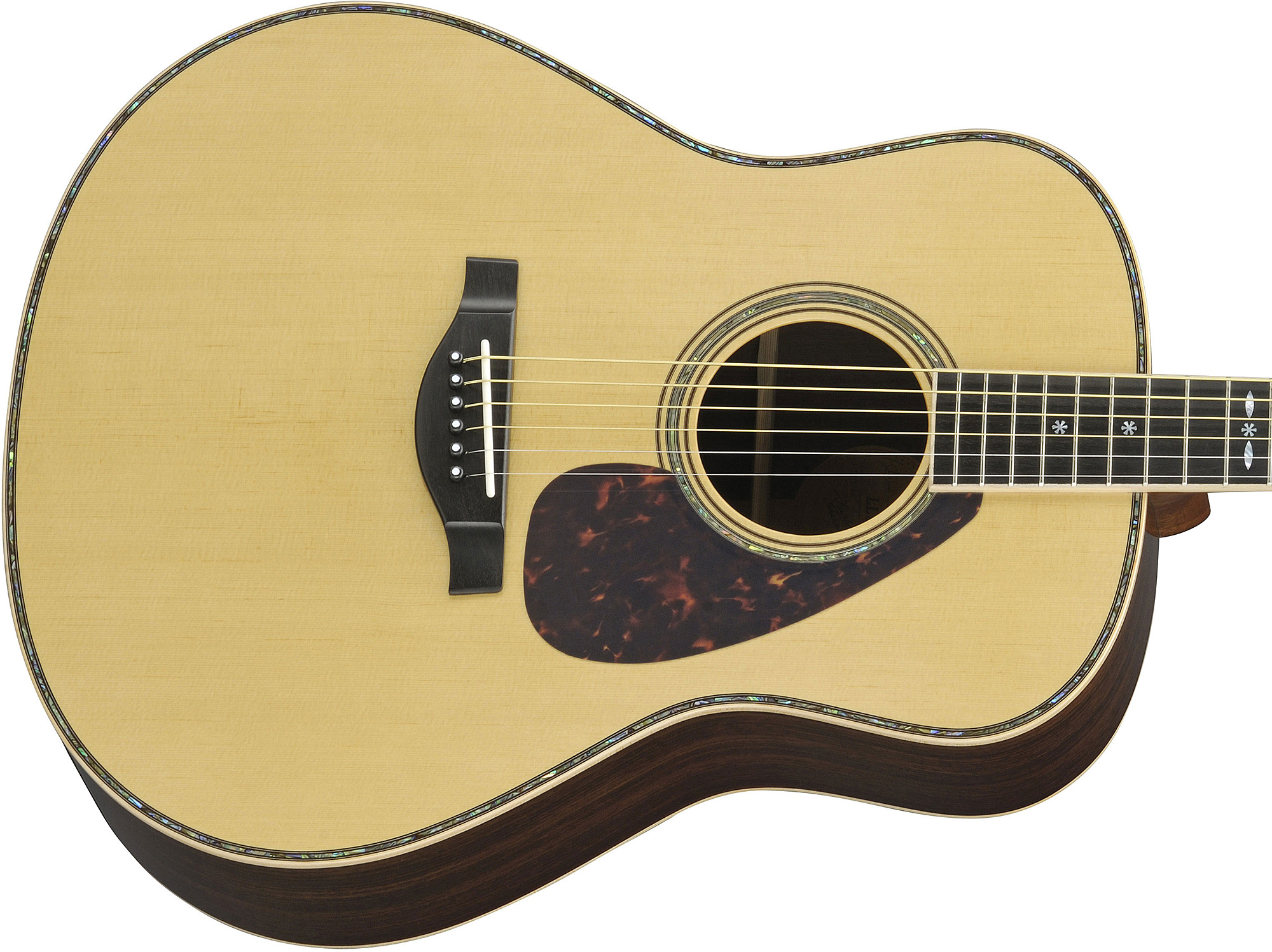 Yamaha Custom Shop Ll36 Are Japon Dreadnought Epicea Palissandre - Natural - Electro acoustic guitar - Variation 2