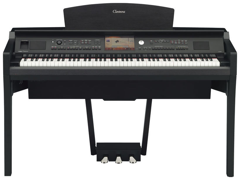 Yamaha Cvp-709b - Noir - Digital piano with stand - Variation 1