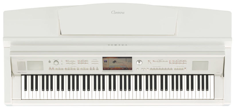 Yamaha Cvp-709pwh - Blanc Laqué - Digital piano with stand - Variation 2