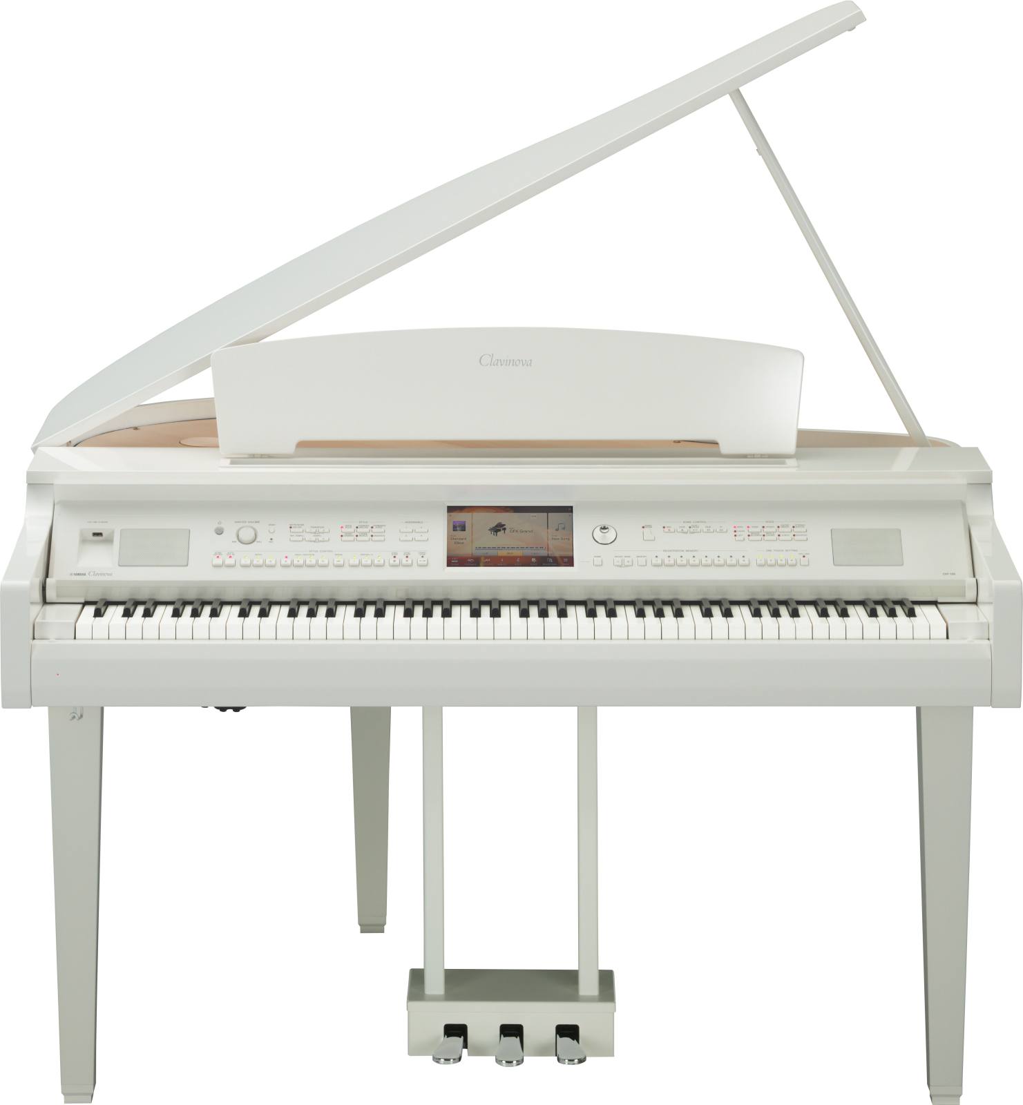 Yamaha Cvp-709gpwh - Blanc LaquÉ - Digital piano with stand - Variation 1