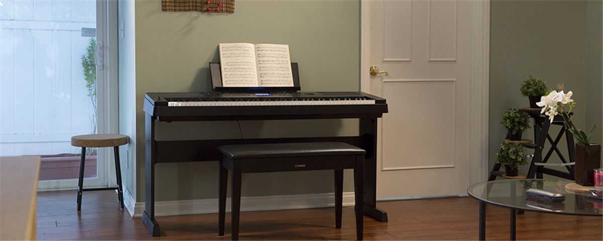Yamaha Dgx-660 - White - Digital piano with stand - Variation 5
