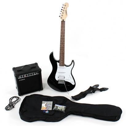 Electric guitar set Yamaha EG112GPII pack - Black