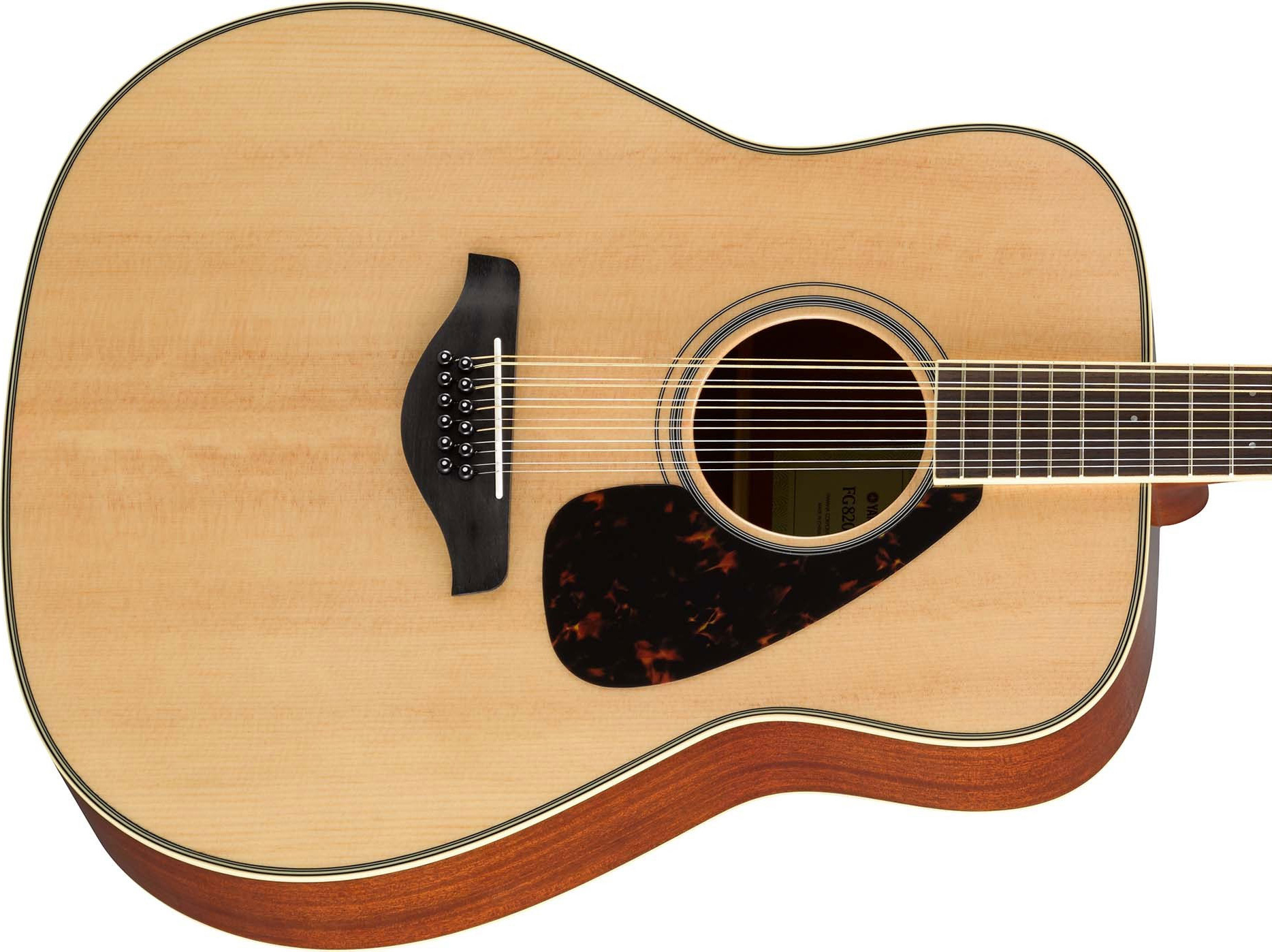 Yamaha FG820-12 NT - natural gloss Acoustic guitar & electro