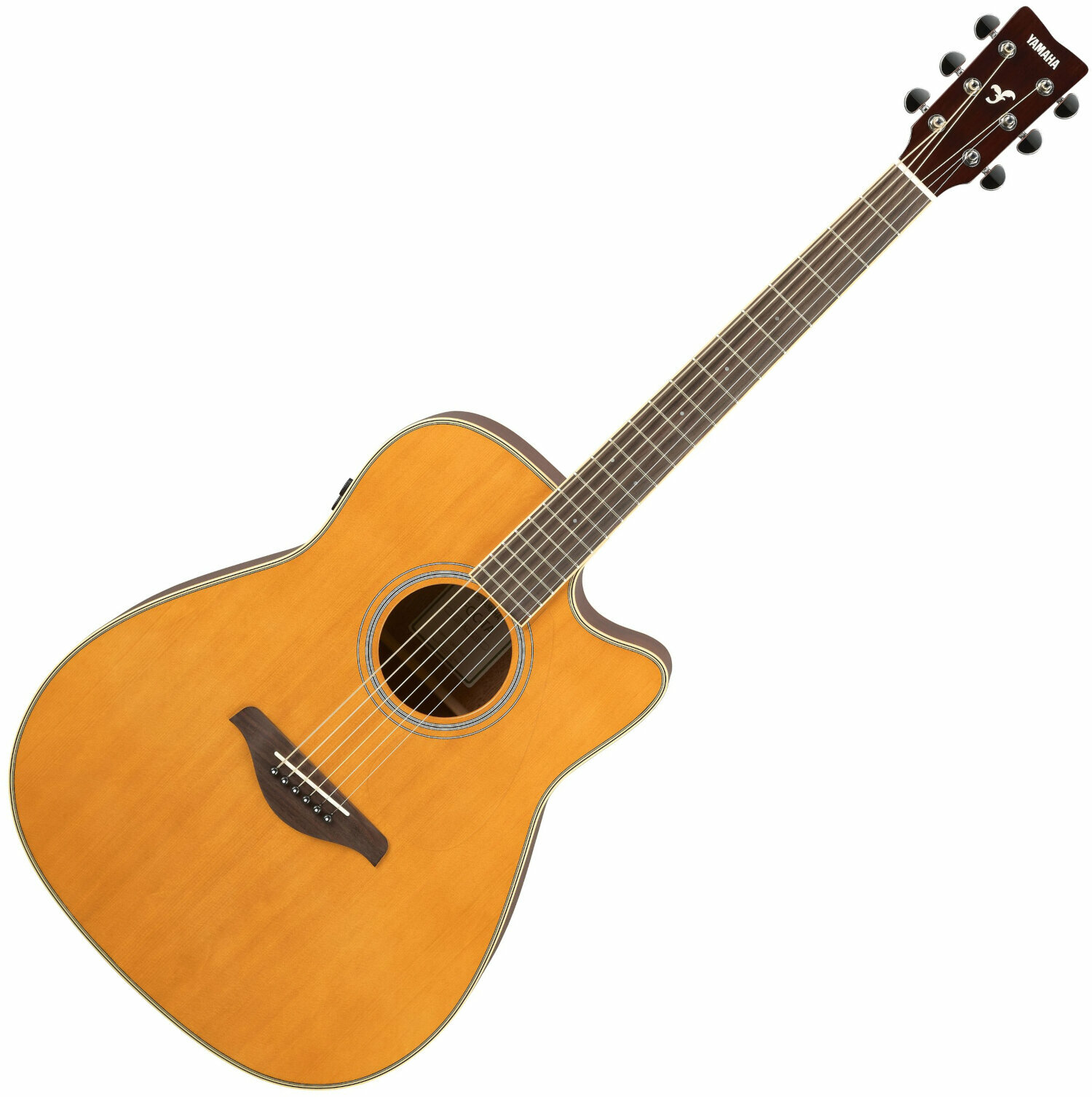 Yamaha Fgc-ta Transacoustic Cutaway Epicea Acajou Rw - Vintage Tint - Acoustic guitar & electro - Variation 1