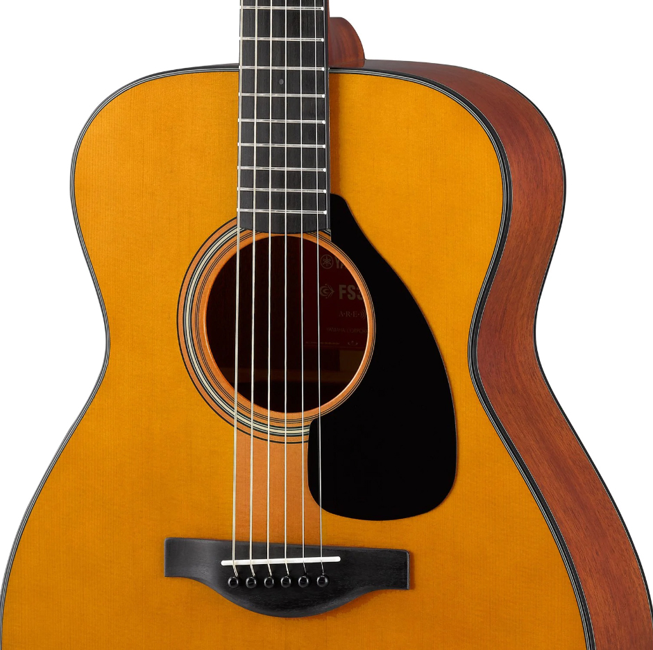 Yamaha Fs3 Red Label Jap Concert Epicea Acajou Eb - Heritage Natural - Acoustic guitar & electro - Variation 2