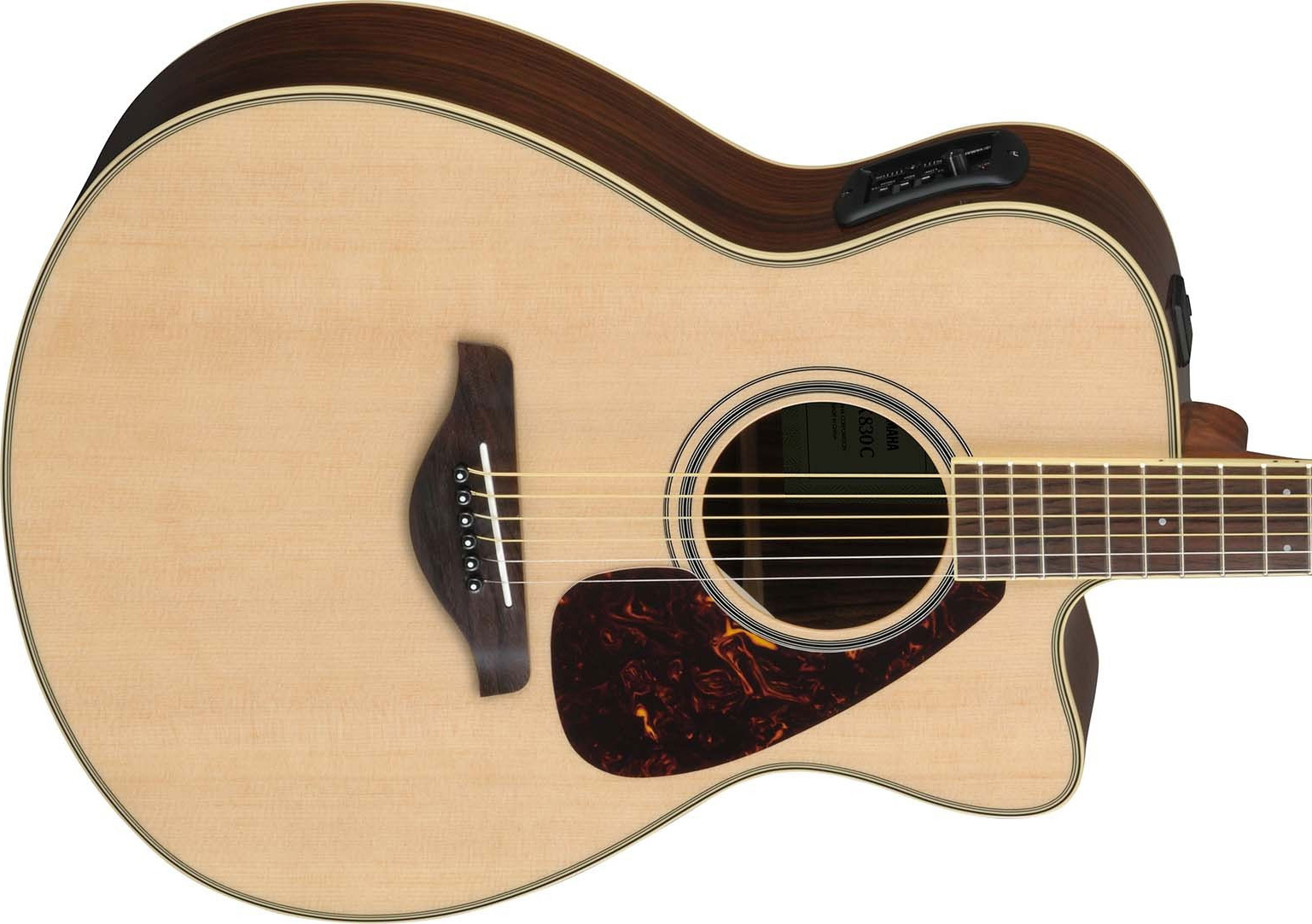 Yamaha Fsx830c Nt 2016 Concert - Natural - Electro acoustic guitar - Variation 2