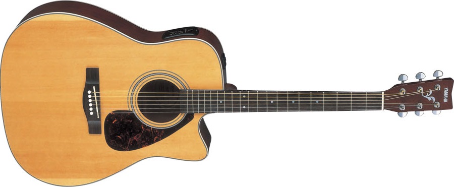 Yamaha Fx370 C - Natural - Electro acoustic guitar - Variation 1