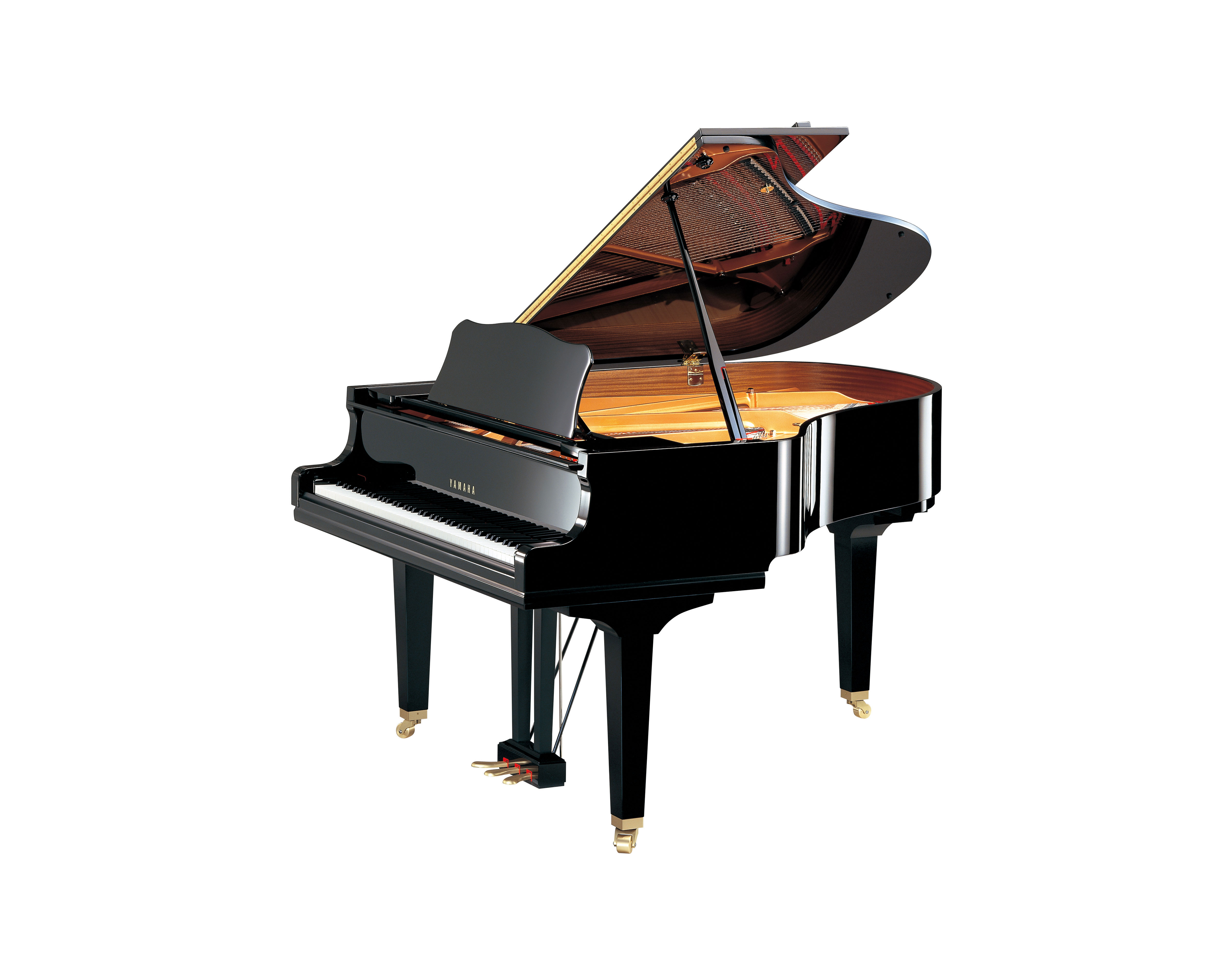 Yamaha Gc2 A Queue - Noir Brillant - Upright piano - Variation 1