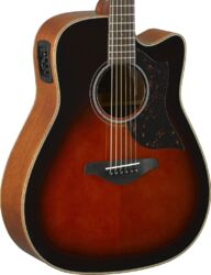 Electro acoustic guitar Yamaha A1M II TBS - Tobacco brown sunburst