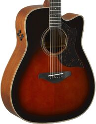 Electro acoustic guitar Yamaha A3M ARE TBS - Tobacco brown sunburst