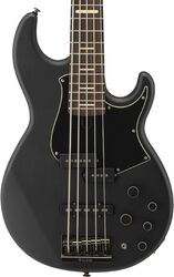 Solid body electric bass Yamaha BB735A TMBL - Trans matte black