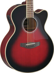 Folk guitar Yamaha CPX700II - Dusk sun red