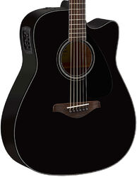Folk guitar Yamaha FGX800C BL - Black