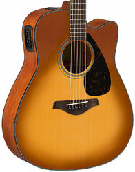 Folk guitar Yamaha FGX800C SDB - Sand burst