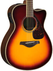 Folk guitar Yamaha FSX830C BS - Brown sunburst