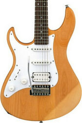 Left-handed electric guitar Yamaha Pacifica 112JL Left Hand - Yellow natural satin