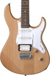 Str shape electric guitar Yamaha Pacifica PA112V - Yellow natural satin