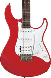 Str shape electric guitar Yamaha Pacifica PAC112J - Red metallic
