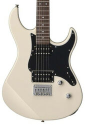 Str shape electric guitar Yamaha Pacifica PAC120H - Vintage white